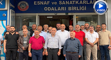 Başkana yumruklu saldırıyı kınadılar!