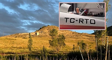 Bayburt'ta özel jet düştü!