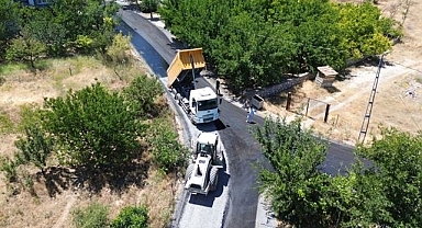 Belediyenin asfalt seferberliği sürüyor