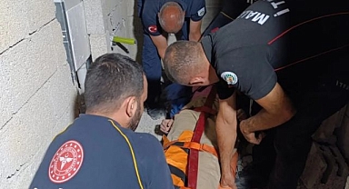 Dairesini incelemeye giden kadın asansör boşluğuna düştü!