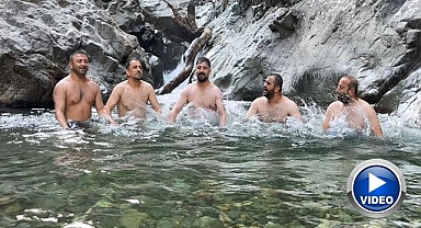 Derede horonla serinlediler