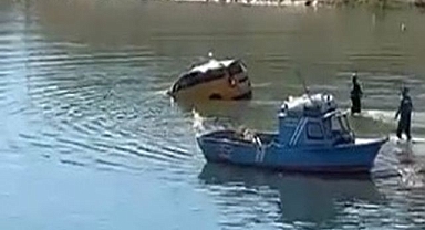 El frenini indirince araç baraja uçtu