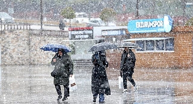 Erzurum’a gök gürültülü sağanak yağış uyarısı