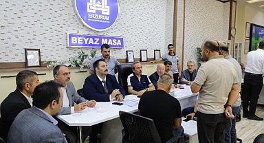 Erzurum Büyükşehir Belediyesi’nde halk günü buluşması