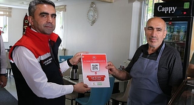 Erzurum'da tarım ekipleri karekod uygulamasını anlattı