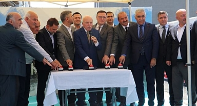 Kentsel dönüşüm için yeni konutların temeli atıldı