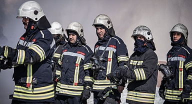 Erzurum itfaiyesi olası yangınlara karşı hazır kıta