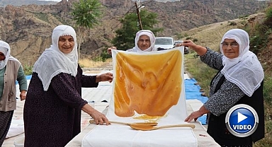 Geleneksel pestil yapımı başladı