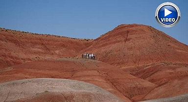 'Gökkuşağı Tepeleri'ne ziyaretçi akını