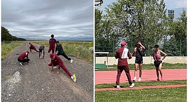 Katarlı atletler Erzurum'u mesken tuttu