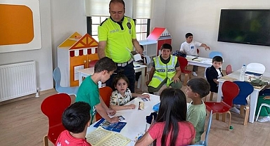 Kuran Kursu öğrencilerine trafik bilinci aşılandı