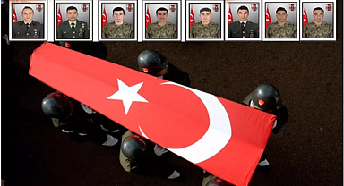 Şehit olan 8 askerimizin kimlikleri belli oldu