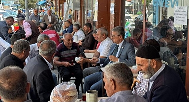 MHP Erzurum Milletvekili Aydın'dan ilçelere ziyaret