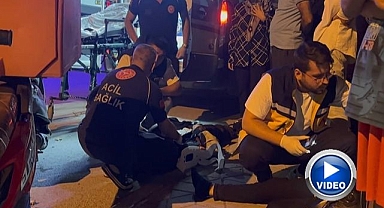 Motosikletler kafa kafaya çarpıştı! 2 yaralı