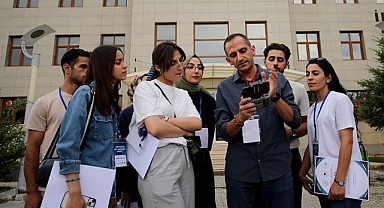 Öğrencilere uygulamalı dron eğitimi
