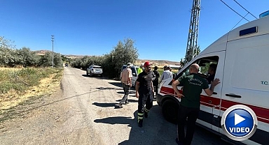 Otomobil direğe çarptı: 1 yaralı
