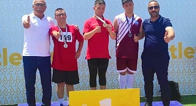 Özel sporcu Aydemir’den Türkiye üçüncülüğü