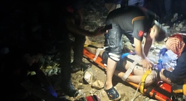 Serinlemek için denize giren gencin  acı sonu