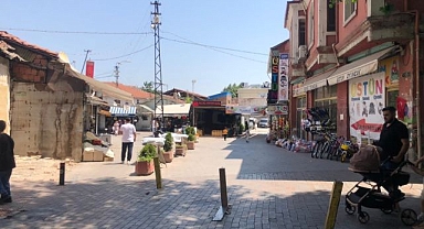 Sıcak havalarda kent merkezi boş kaldı