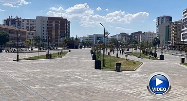 Sıcaklık 40 dereceye yaklaştı: Caddeler boş kaldı