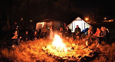 Terörle anılıyordu... Doğaseverlerin kamp mekanı oldu