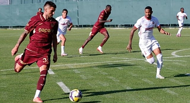 Trabzonspor ilk hazırlık maçında 3-2 yenildi