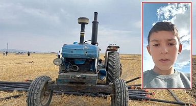 Traktörden düşen çocuk hayatını kaybetti