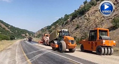Tunceli-Pülümür yolunda yenileme çalışmaları başladı
