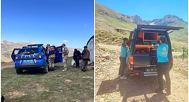 Yaylada rahatsızlanınca ekipler seferber oldu