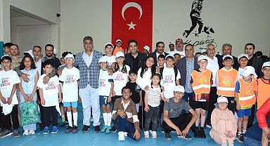 Yaz spor kursları coşkuyla açıldı