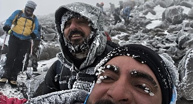Zirvede eksi 35 derece soğuk!