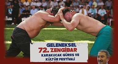 72. Zengibar Karakucak Güreş ve Kültür Festivali başlıyor