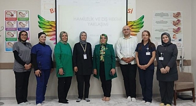 Anne adaylarına ağız ve diş sağlığı eğitimi veriliyor