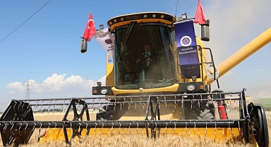 Atatürk Üniversitesinde hasat etkinliği