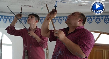 Beyaz duvarlara nakkaşlar el attı