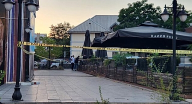 Cumhuriyet Caddesi'nde restorana silahlı saldırı