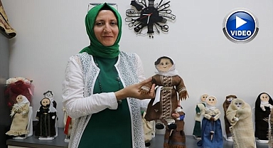 Ehramı bez bebeklere uyarladı