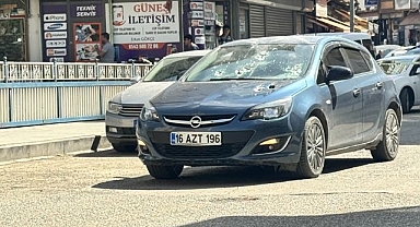 Erzurum'da araca pompalı tüfek ile saldırı! 2 yaralı