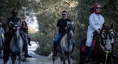 Erzurum’da doğa ile atlı safari deneyimi