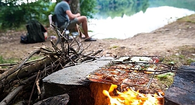 Erzurum'da mangal yakan kişilere para cezası!