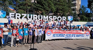 Erzurum’da Memur-Sen’den “Yetersiz Teklife Hayır” eylemi