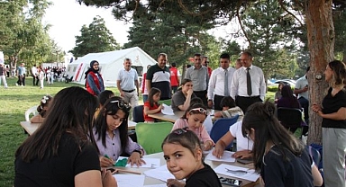 Erzurum GSİM'den gençlere çadır merkezi