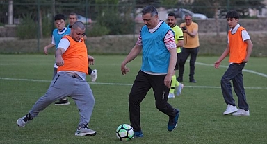 Erzurum protokolünden özel maç