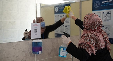 Hastanelerde 'QR Kod Temizlik Uygulaması' başladı