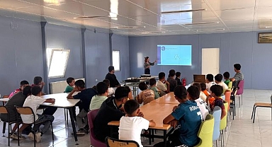 İlçede madde bağımlılığına karşı farkındalık eğitimi