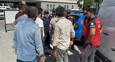 Köylülerin kavgası hastanede bitti