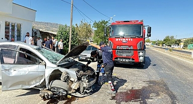 Otomobil takla attı: 1 yaralı