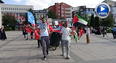 Sağlık çalışanları 90 haftadır Gazze için yürüyor   