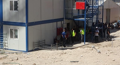  Şantiye işçileri arasında taşlı sopalı kavga: 5 yaralı