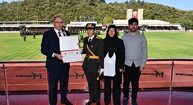 Şehit Ömer Halisdemir'in kızı teğmen oldu